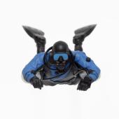 Sidemount potápěč modrý